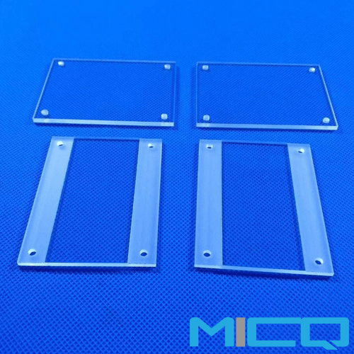 CNC quartz parts with drilling holes 01