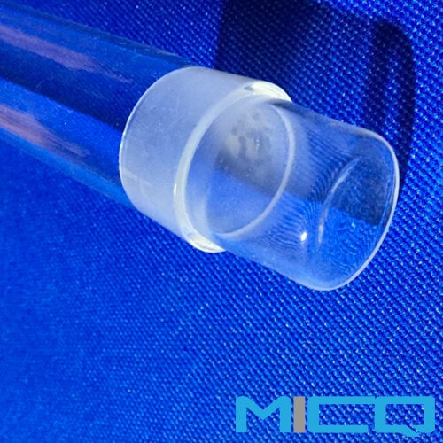 Quartz Test Tube with Standard Ground Taper Joints