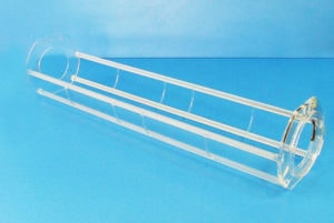 quartz wafer carrier quartz boat 8"