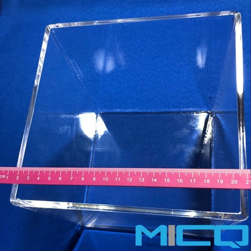 Custom Lab Glassware Melting or Gluewatering Quartz Square Cylinders Square  Shape Quartz Petri Dish - China Quartz Glass Supplier