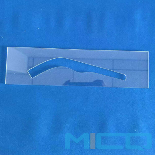 Fused Quartz Plates with Special Shaped Slotting 1