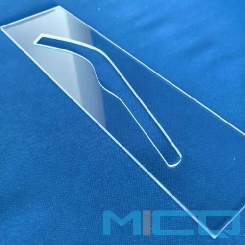 Fused Quartz Plates with Special Shaped Slotting 3