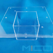 Large Size Quartz Tank with Perforated Flange 1