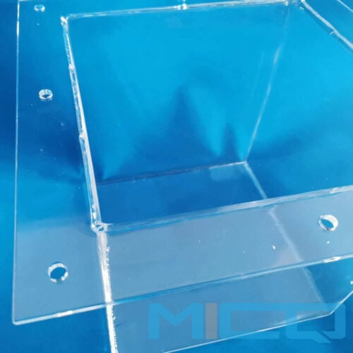 Large Size Quartz Tank with Perforated Flange 2