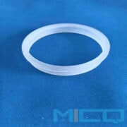 Glass Quartz Ring Good Price for Quartz Tube Flange With Step 2