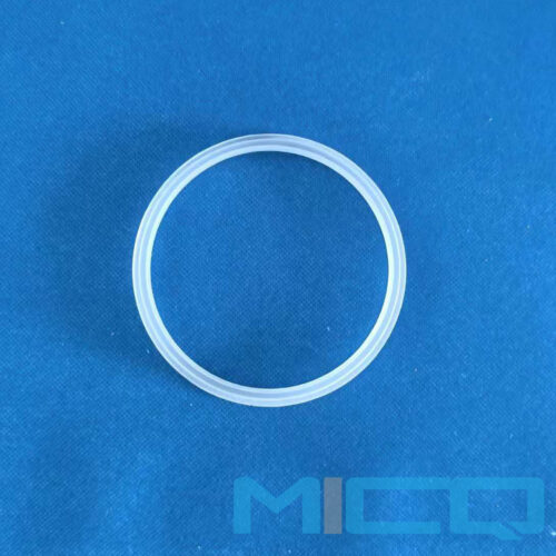 Glass Quartz Ring Good Price for Quartz Tube Flange With Step 3