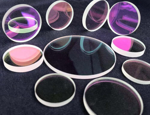 What are the applications of quartz lenses in laser technology?